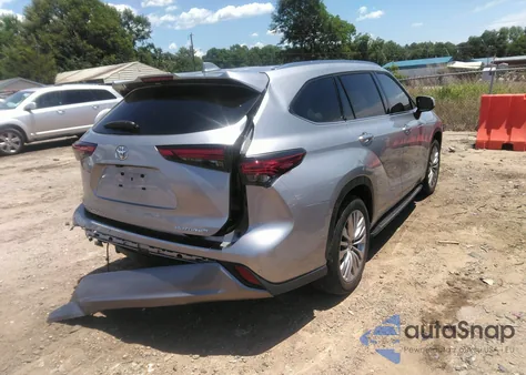 2023 Toyota Highlander Platinum из США, поврежденный, VIN 5TDKDRAH7PS047667
